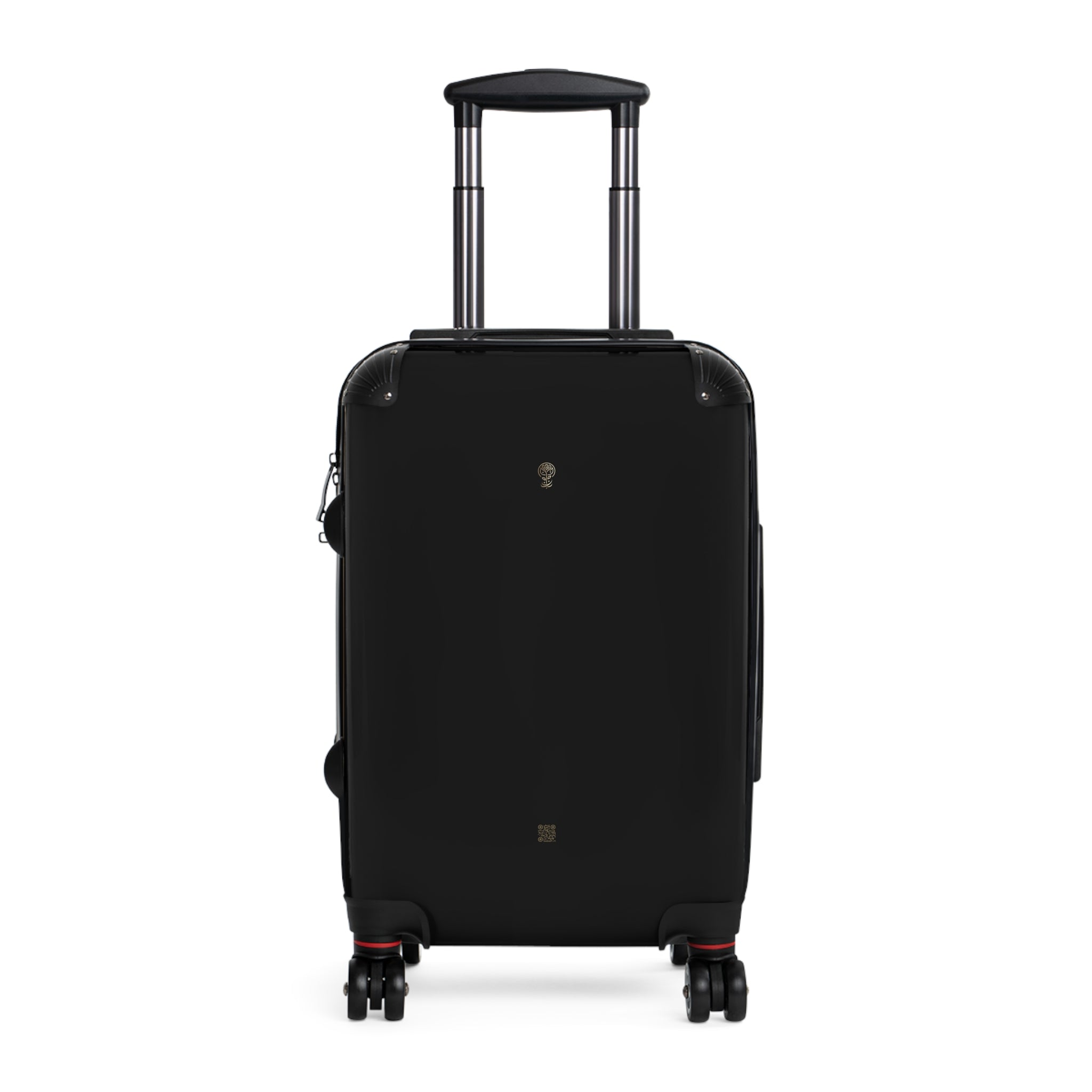 Travel Suitcase Jet Black Elegance