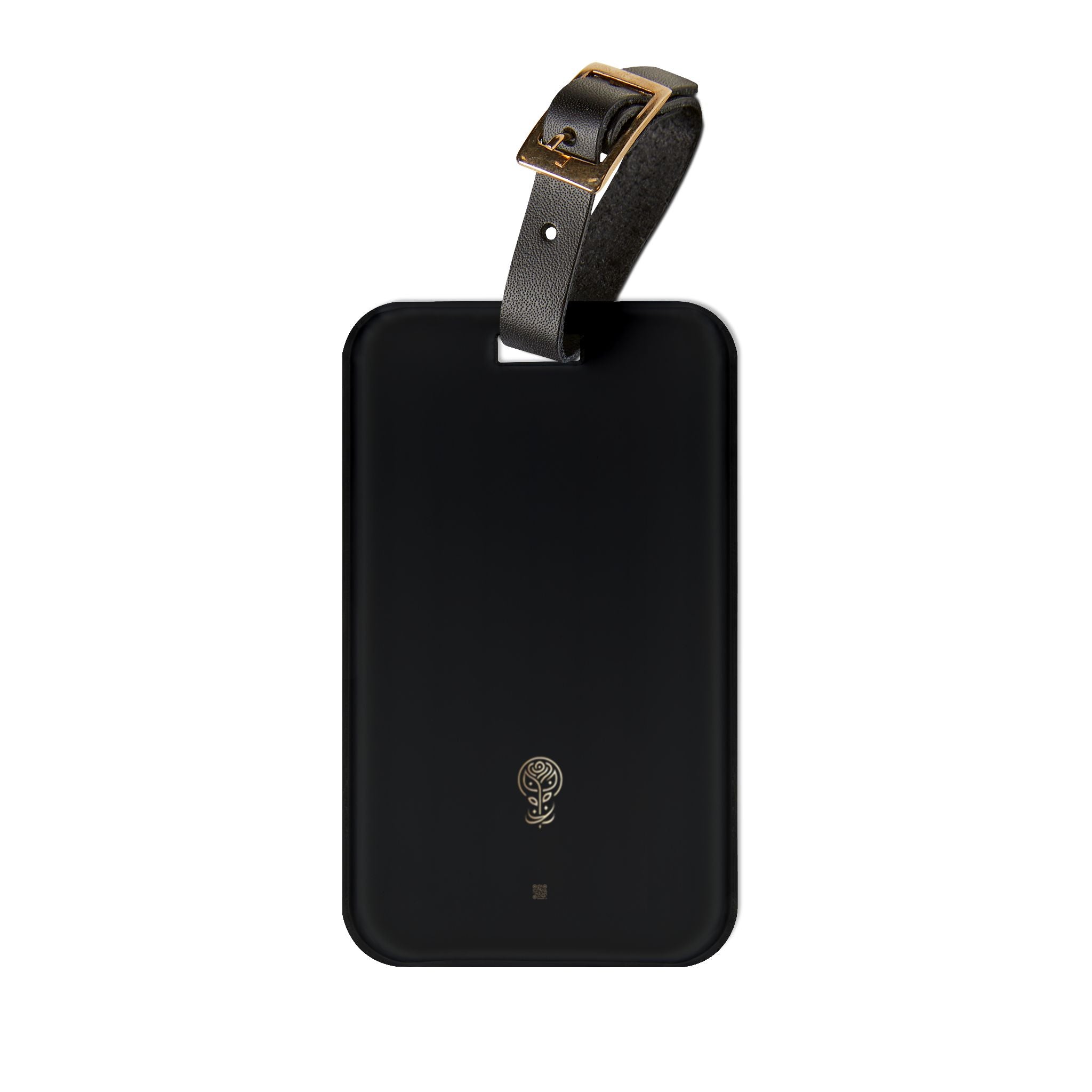 Essential Luggage Tag Jet Black Elegance