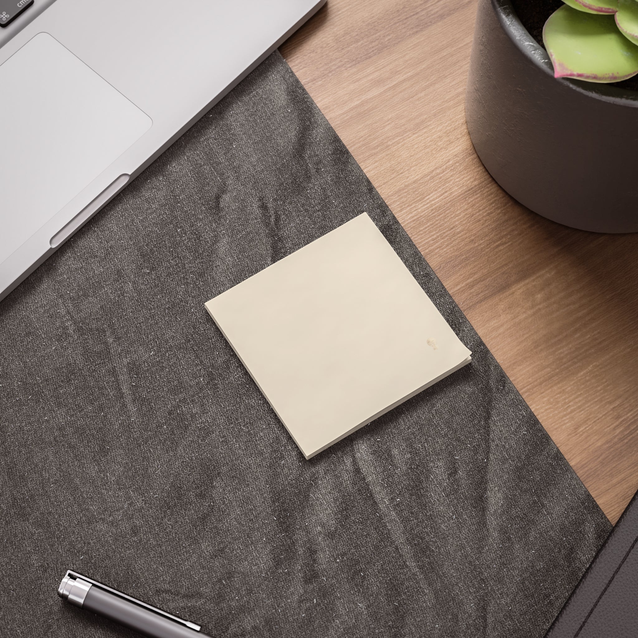 Luxe Post-it Notes Cashmere Cream