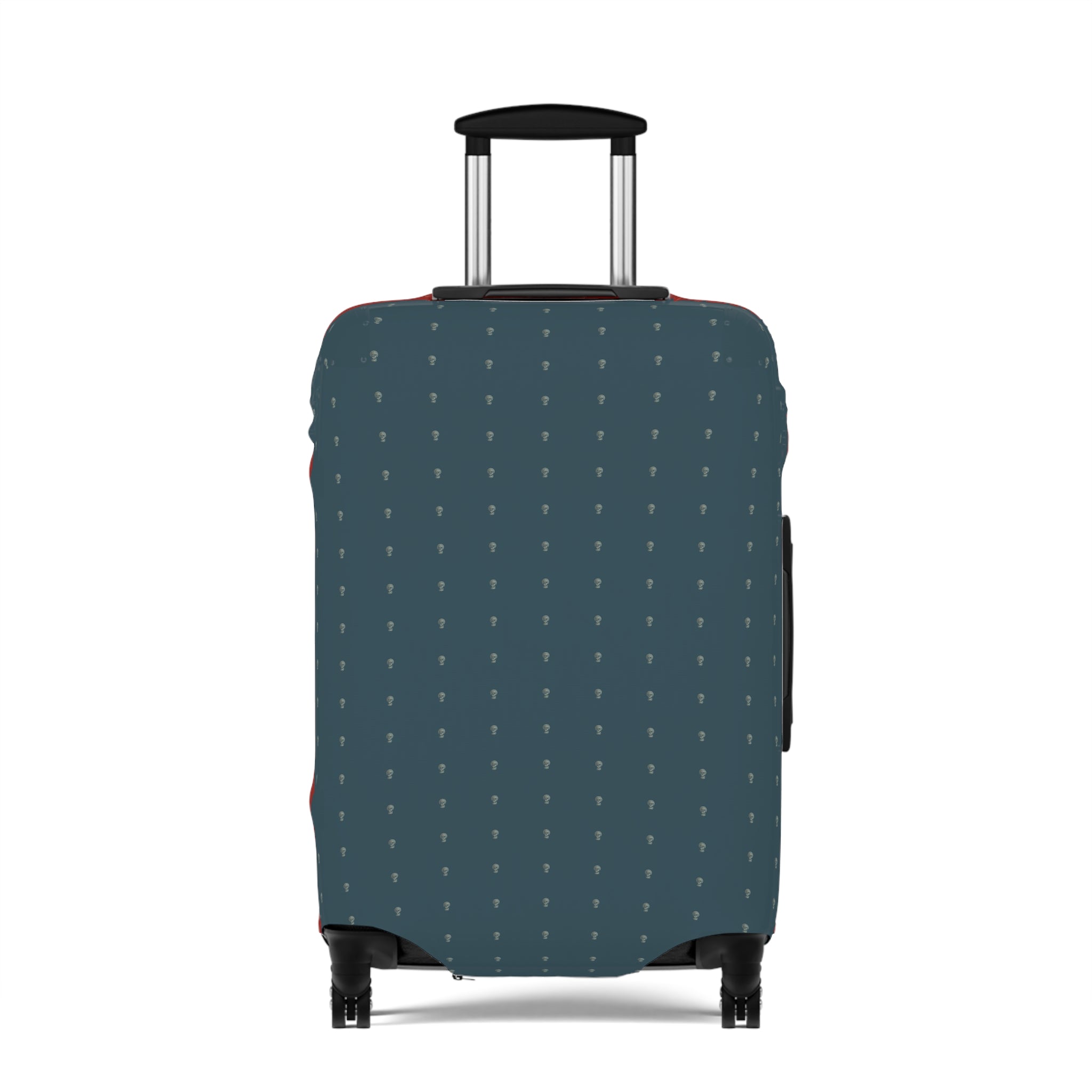 Luggage Cover Majestic Teal Ruby Royale