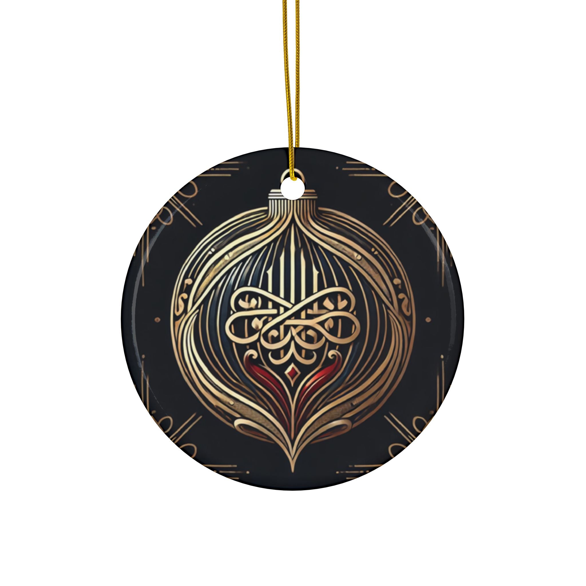 Luxurious Christmas Ceramic Decorations