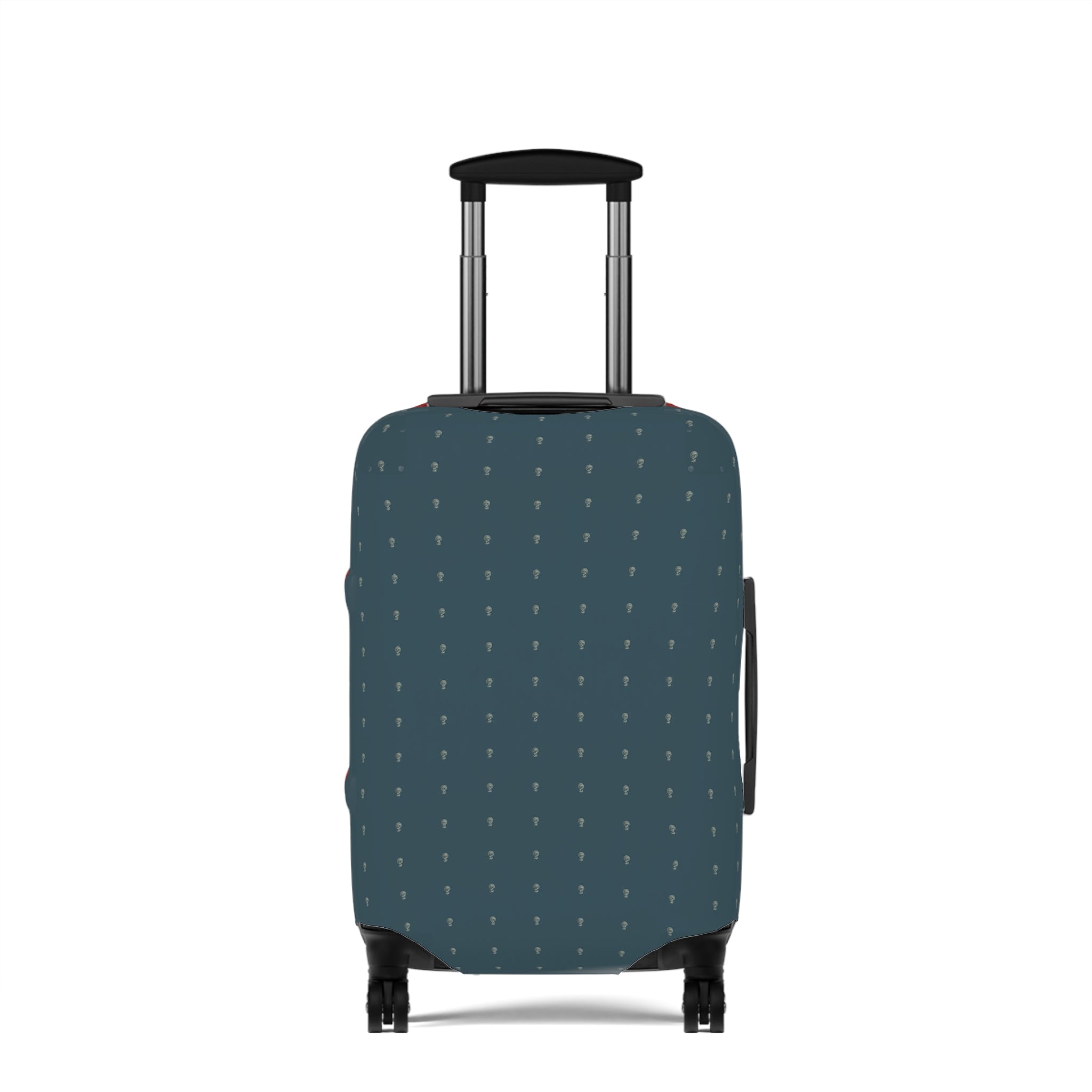 Luggage Cover Majestic Teal Ruby Royale