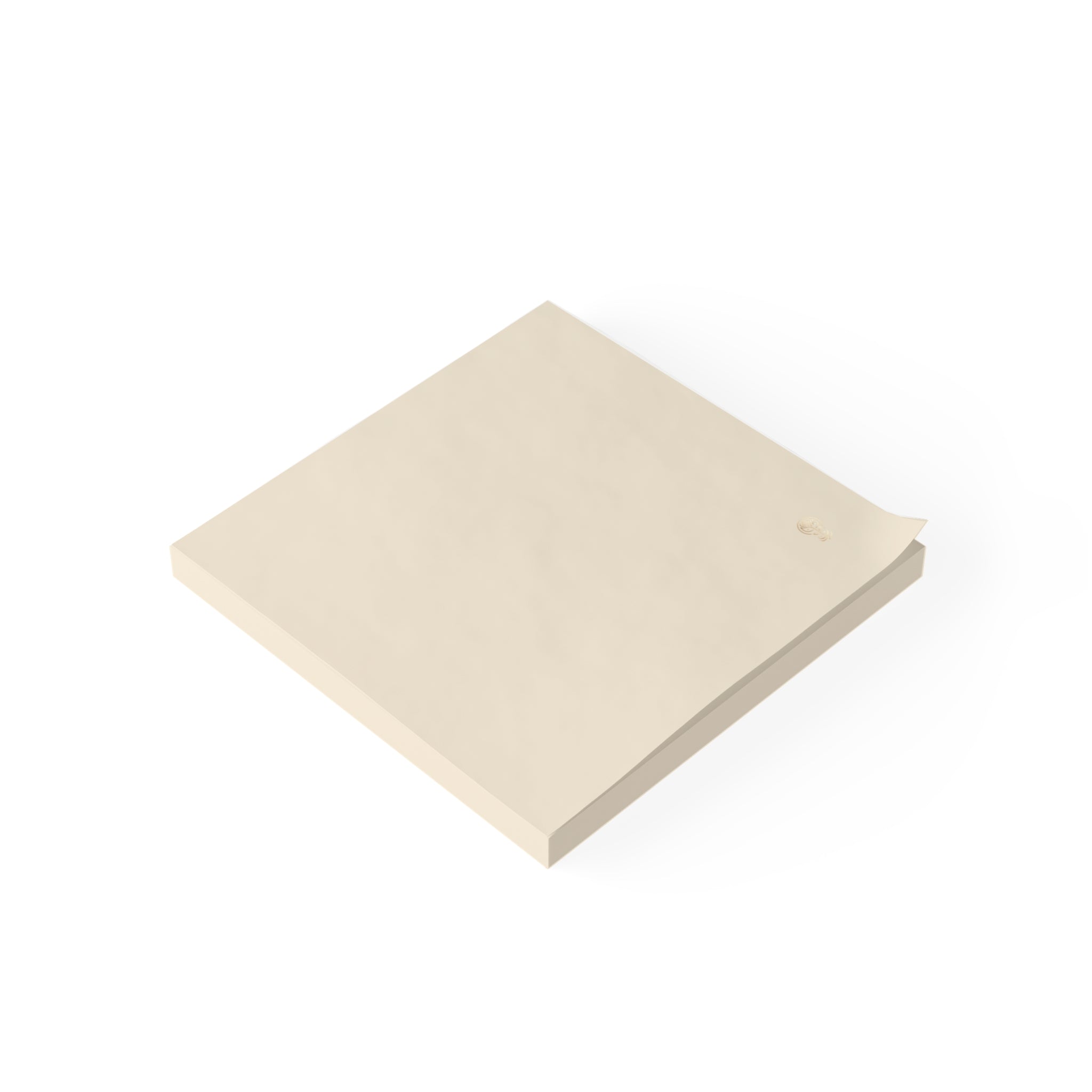 Luxe Post-it Notes Cashmere Cream