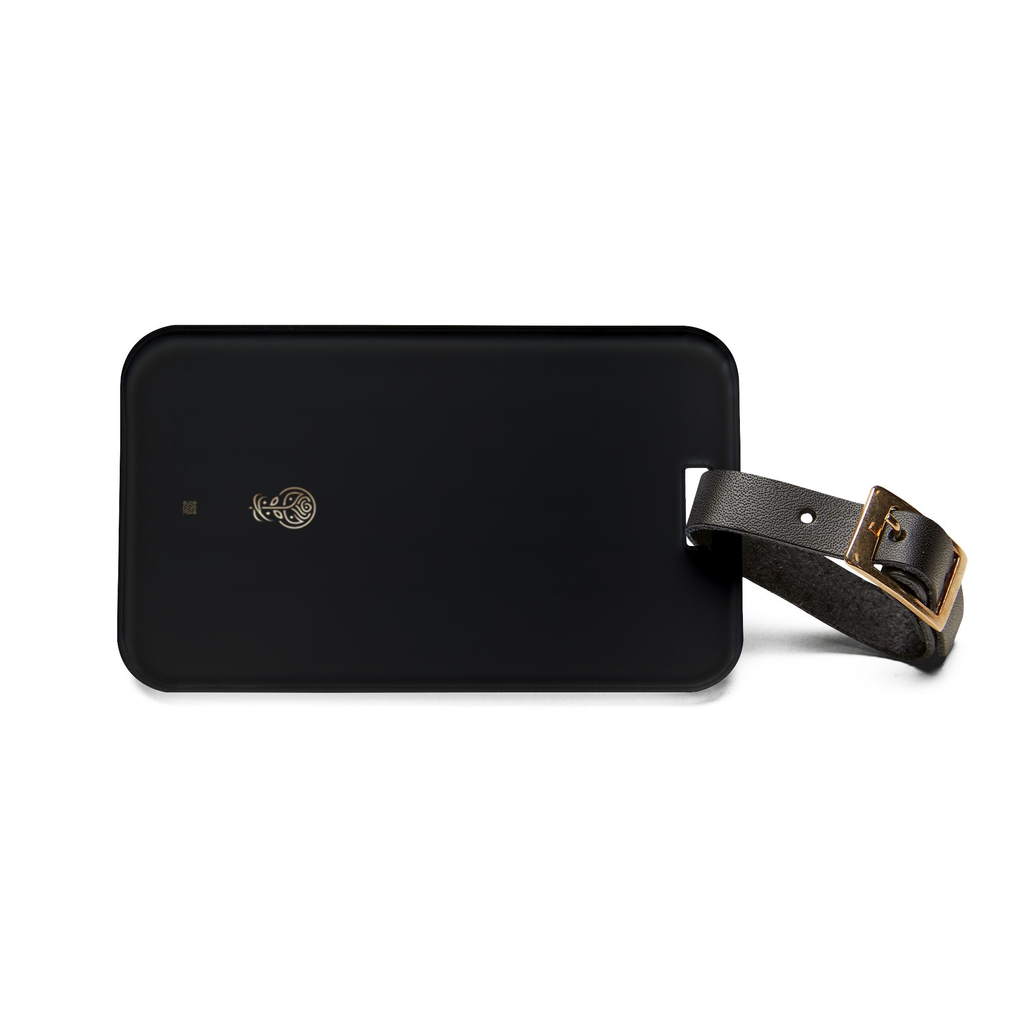 Essential Luggage Tag Jet Black Elegance