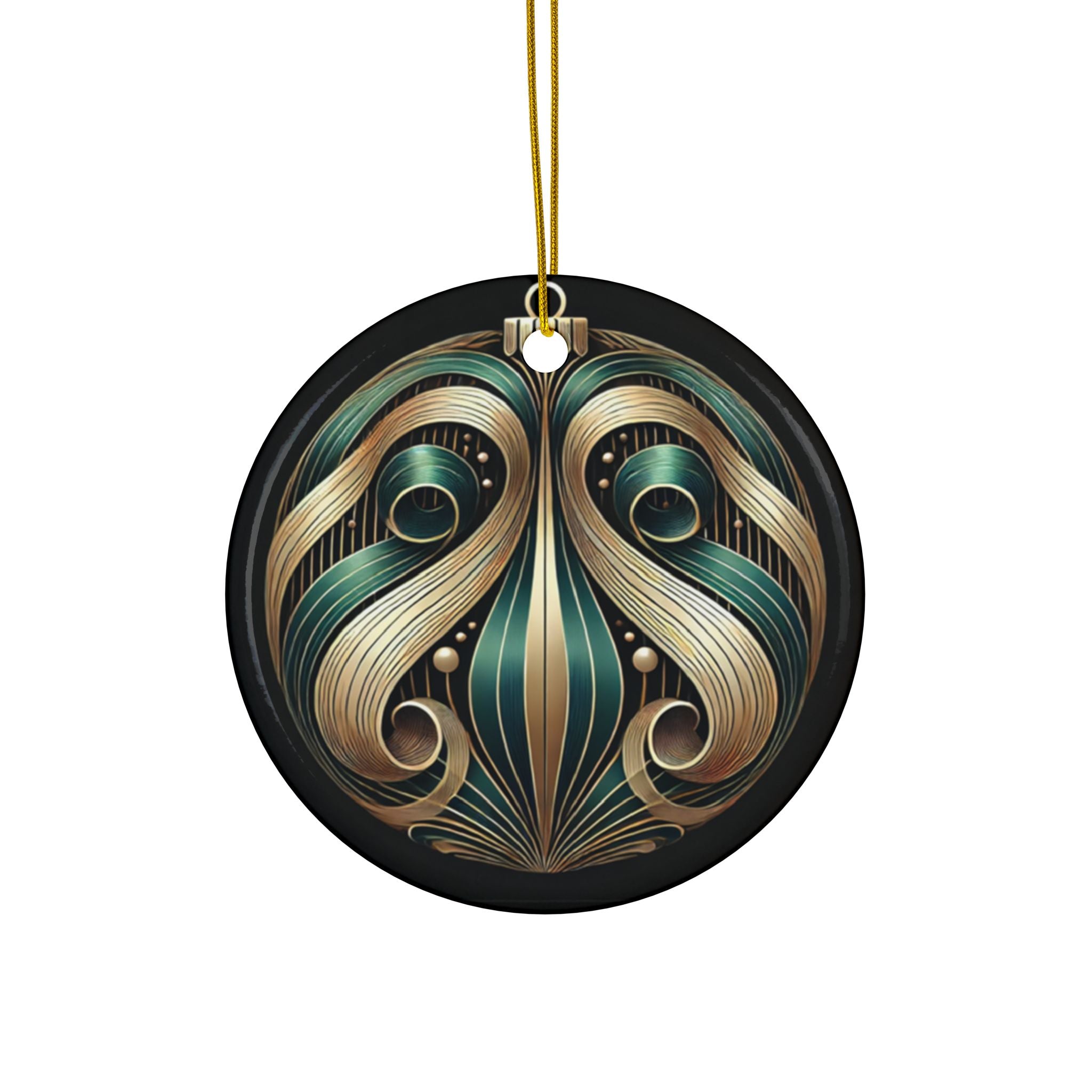 Timeless Christmas Ceramic Ornaments