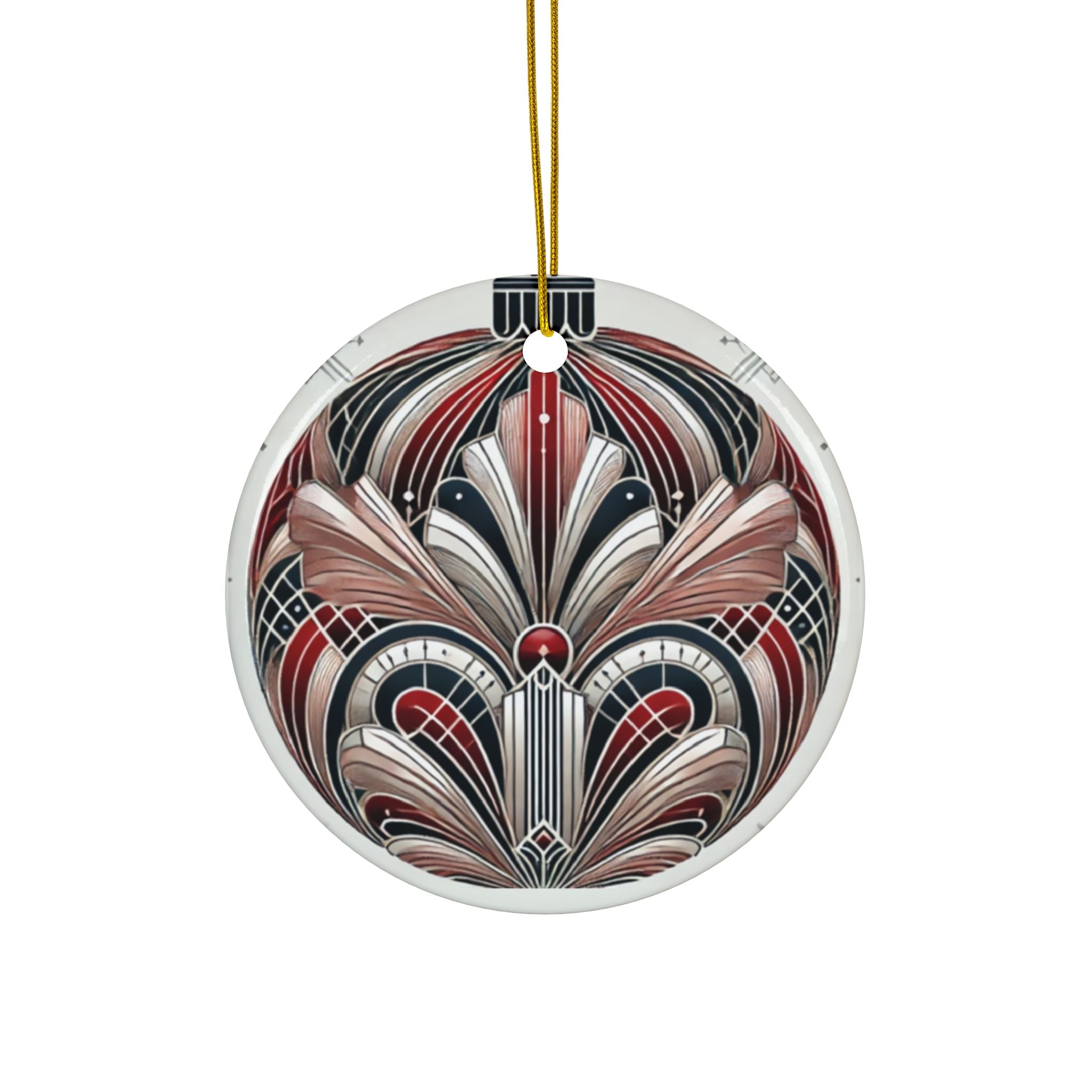 Refined Holiday Ceramic Ornaments